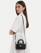 Calvin Klein Дамска чанта Contrast Ck Mini Bauletto Bag LV04F1257G