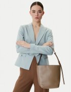 Calvin Klein Дамска чанта Emblem Aop Medium Bucket LV04F3365G