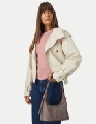 Calvin Klein Дамска чанта Emblem Aop Sueded Shoulder Bag LV04F3880G