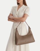 Calvin Klein Дамска чанта Emblem Hw Lthr Shoulder Bag LV04F3262G