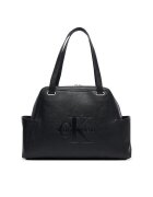 Calvin Klein Дамска чанта Pockets Monologo Tote LV04F3689G