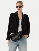 Calvin Klein Дамска чанта Woven Shoulder Bag LV04F3546G
