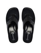 Calvin Klein Джапанки Block Heel Sndl Thong Lth HW0HW02913