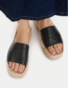 Calvin Klein Чехли Flatf Espa Mule Lth Mg HW0HW03027