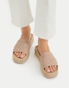 Calvin Klein Чехли Flatf Espa Mule Nub Mg HW0HW02890