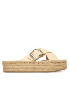 Calvin Klein Чехли Flatf Espadrill Cross Lth Hdw HW0HW02892