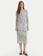 Calvin Klein Ежедневна рокля LV044E212G Екрю Slim Fit