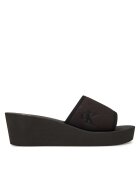 Calvin Klein Jeans Чехли Beach Wedge Slide Canvas YW0YW01725