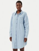 Calvin Klein Jeans Дънкова рокля J20J225172 Relaxed Fit