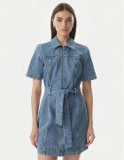 Calvin Klein Jeans Дънкова рокля LV047G738G Slim Fit