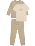 Calvin Klein Jeans Комплект суитшърт тениска и панталон Monogram IN0IN00336 Regular Fit