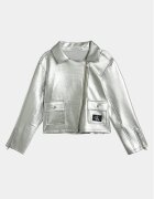 Calvin Klein Jeans Кожено тип рокерско яке Perfecto IG0IG02307 Regular Fit