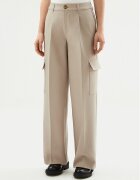 Calvin Klein Jeans Панталони тип палацо J20J224848 Relaxed Fit