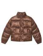Calvin Klein Jeans Преходно яке Minime Shiny Short Puffer LVCKTJM01G Regular Fit