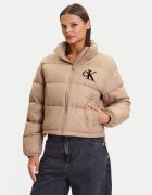 Calvin Klein Jeans Пухено яке Graphic Logo LV047D503G Regular Fit