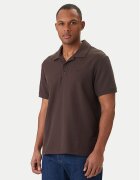 Calvin Klein Jeans Тениска с яка и копчета Easy Micro Waffle LV04RF205G Regular Fit