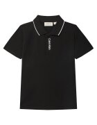 Calvin Klein Jeans Тениска с яка и копчета Embro Logo IB0IB02542 D Regular Fit