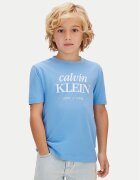 Calvin Klein Jeans Тишърт LVCKSJA07B Светлосиньо Regular Fit