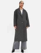 Calvin Klein Jeans Вълнено палто J20J224618 Relaxed Fit
