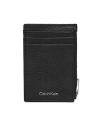 Calvin Klein Калъф за кредитни карти Foil Emboss N/S Zip Card Case LV04D1244G