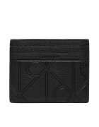 Calvin Klein Калъф за кредитни карти Xl Emblem Aop Emboss Card Case LV04D1174G
