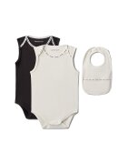 Calvin Klein Комплект тишърт и панталонки LVCKSJN03Y Екрю Regular Fit