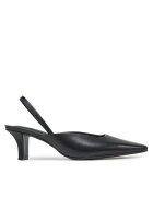 Calvin Klein Обувки на ток Heel Mule Pump 50 - Lth HW0HW02551