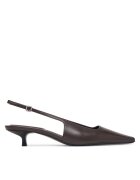 Calvin Klein Обувки на ток Kitten Heel Pump Sling Hdw HW0HW03168