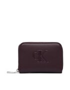 Calvin Klein Портфейл Bold Ck Medium Zip Around LV04F1154G