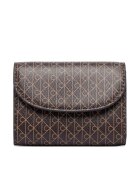 Calvin Klein Портфейл Emblem Aop Flap Coin Wallet LV04F1226G