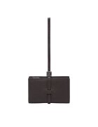 Calvin Klein Портфейл Emblem Hw Pebble Wallet On Strap LV04F1130G