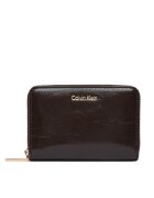 Calvin Klein Портфейл Foil Glossy Square Zip Around LV04F1201G