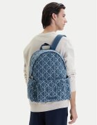 Calvin Klein Раница Emblem Aop Denim Round Backpack LV04D3429G