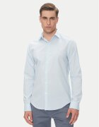 Calvin Klein Риза LV019EU013 Светлосиньо Slim Fit