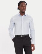 Calvin Klein Риза LV019EU068 Светлосиньо Slim Fit