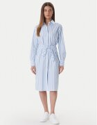 Calvin Klein Рокля тип риза Yarndye LV044F032G Regular Fit