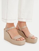 Calvin Klein Сандали Wedge 70 Sndl Webbing Lth HW0HW02882