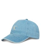 Calvin Klein Шапка с козирка Monogram Embroidery Denim Cap LV04G5003G