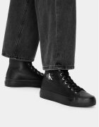 Calvin Klein Сникърси Vulc Flatf Mid Laceup Lth Fur HW0HW03234