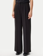 Calvin Klein Текстилни панталони Travel Twill K20K208214 Wide Leg