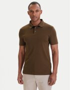 Calvin Klein Тениска с яка и копчета Supima LV04LB276G Regular Fit