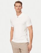 Calvin Klein Тениска с яка и копчета LV04LE255G Slim Fit