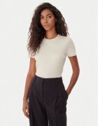 Calvin Klein Тишърт LV044C216G Екрю Regular Fit
