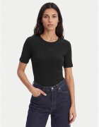 Calvin Klein Тишърт Varigated LV044F211G Екрю Slim Fit