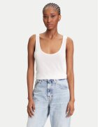 Calvin Klein топ LV044C345G Екрю Regular Fit