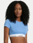 Calvin Klein Underwear Тишърт LV00QF8495 Светлосиньо Slim Fit