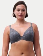 Chantelle Сутиен с банели Fleurs C12M20 Сив