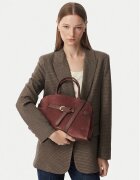 Coccinelle Дамска чанта TLB sabine Suede Bi E1 TLB 18 04 01 Бордо