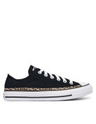 Converse Кецове CHUCK TAYLOR ALL STAR LEOPARD A19180C Черен