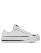 Converse Кецове Chuck Taylor All Star Lift Clean Ox 561680C Бял